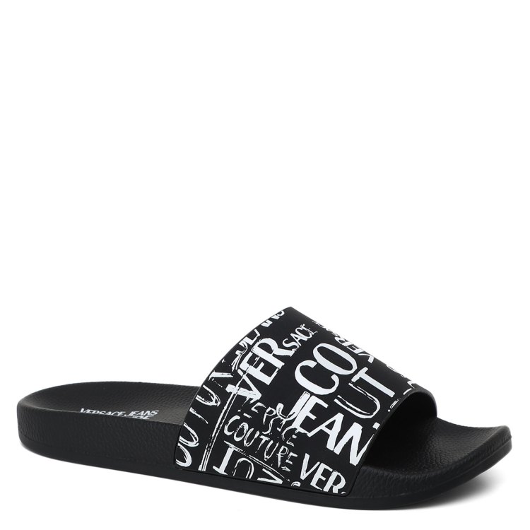 

Сланцы мужские Versace Jeans Couture 74YA3SQ4 черные 39 EU, Черный, 74YA3SQ4