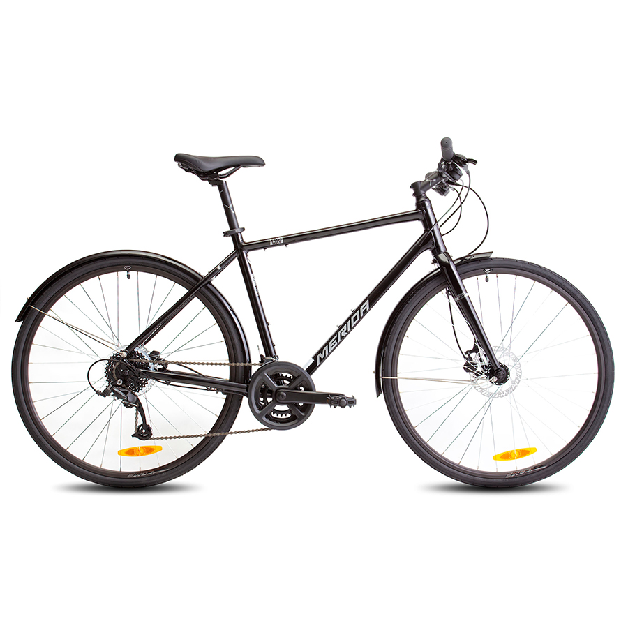 Велосипед Merida Crossway Urban 50 2023 L glossyblack/mattsilver