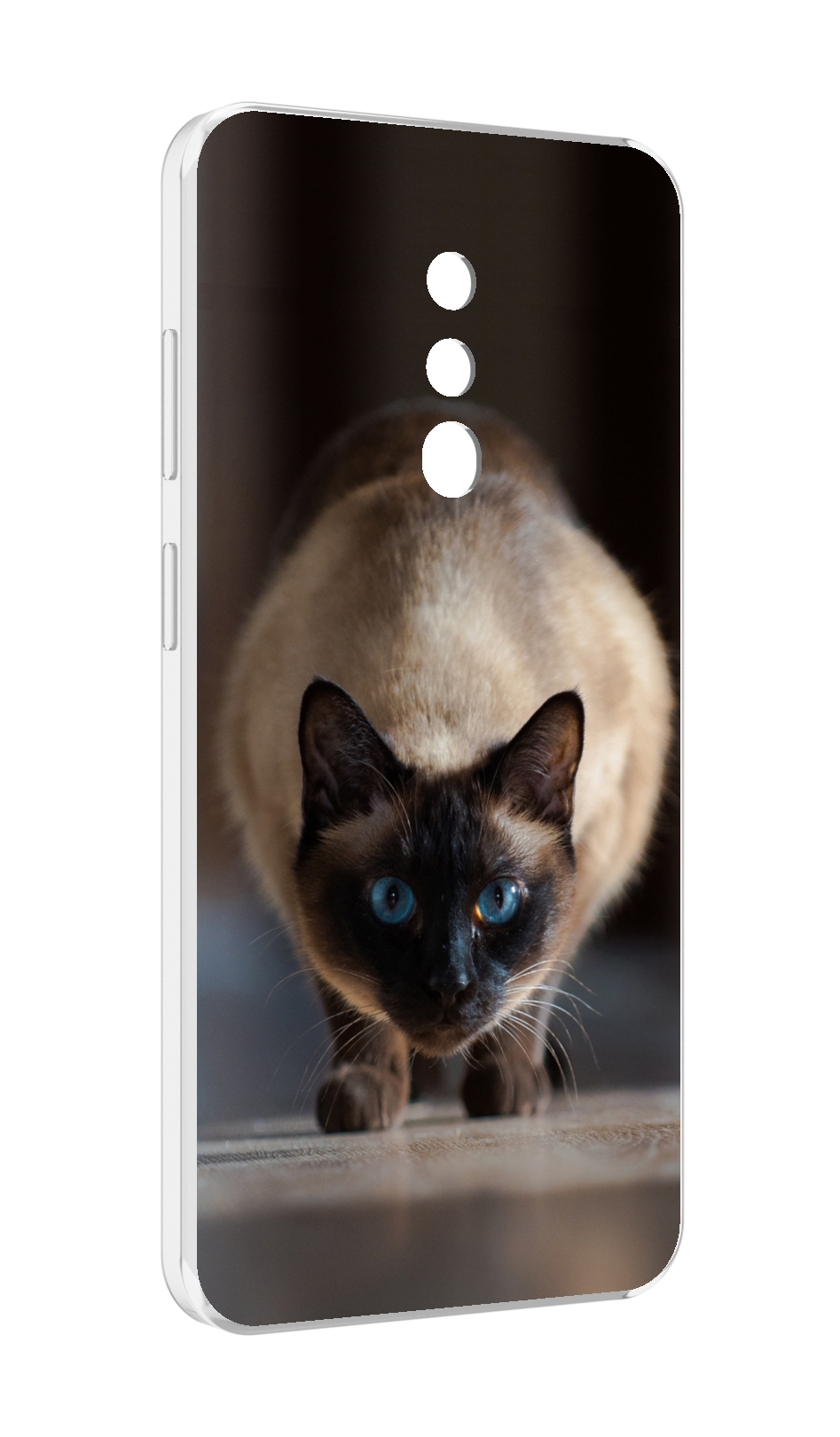 

Чехол MyPads кошка сиамская для Blackview BV5200, Прозрачный, Tocco