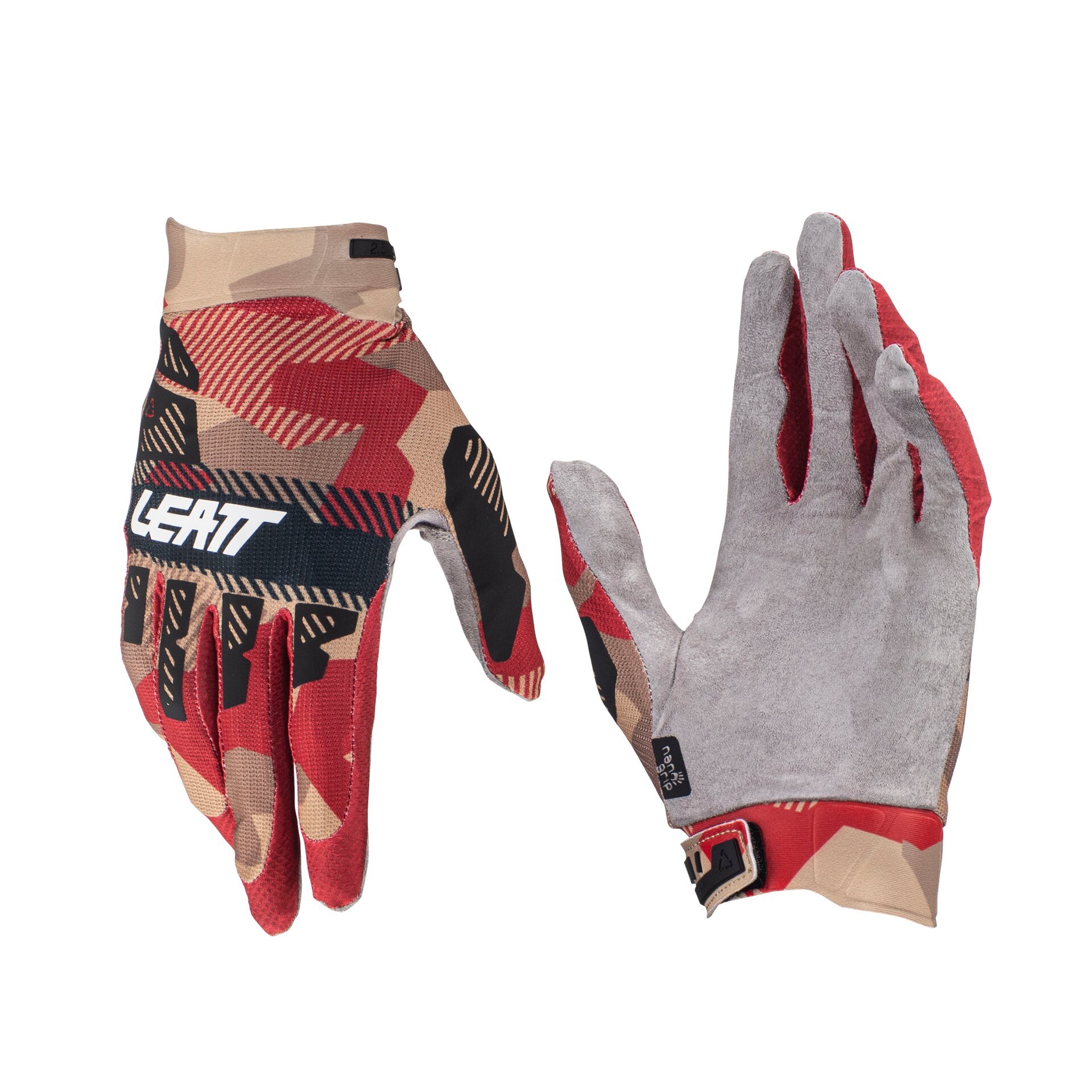 Мотоперчатки Leatt Moto 2.5 X-Flow Glove, RubyStone, L, 2024 (6024090192)