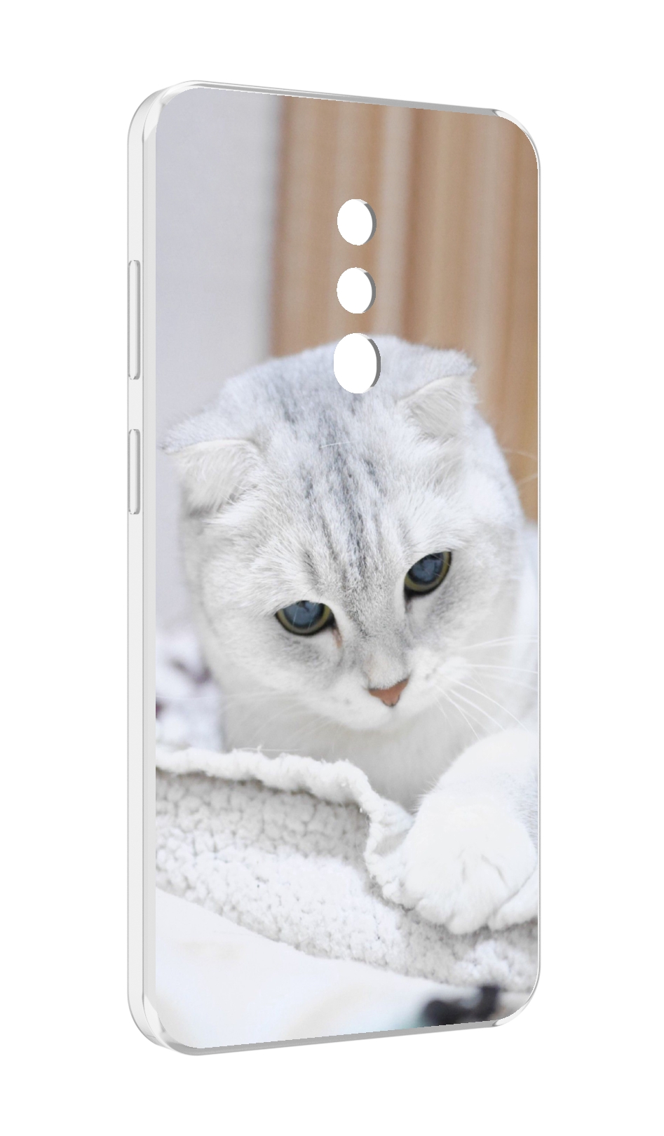 

Чехол MyPads кошка чаузи для Blackview BV5200, Прозрачный, Tocco