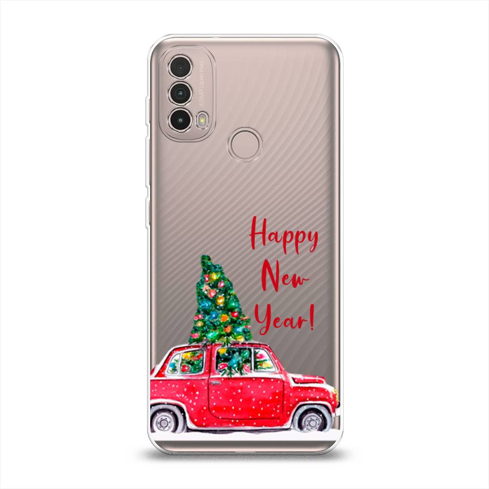 

Чехол на Lenovo K14 Plus "Happy New Year", Красный;зеленый, 243650-5