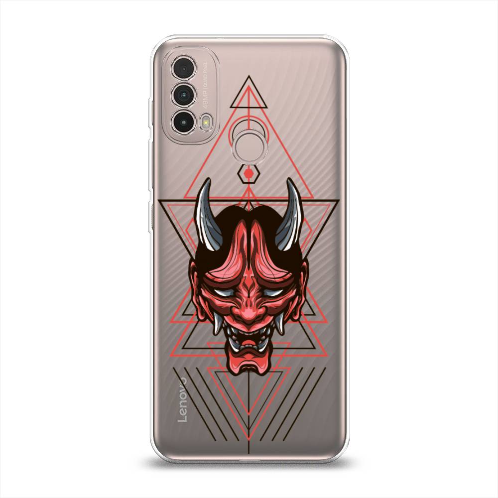 

Чехол на Lenovo K14 Plus "Hanya Oni mask", Серый;красный;черный, 243650-4