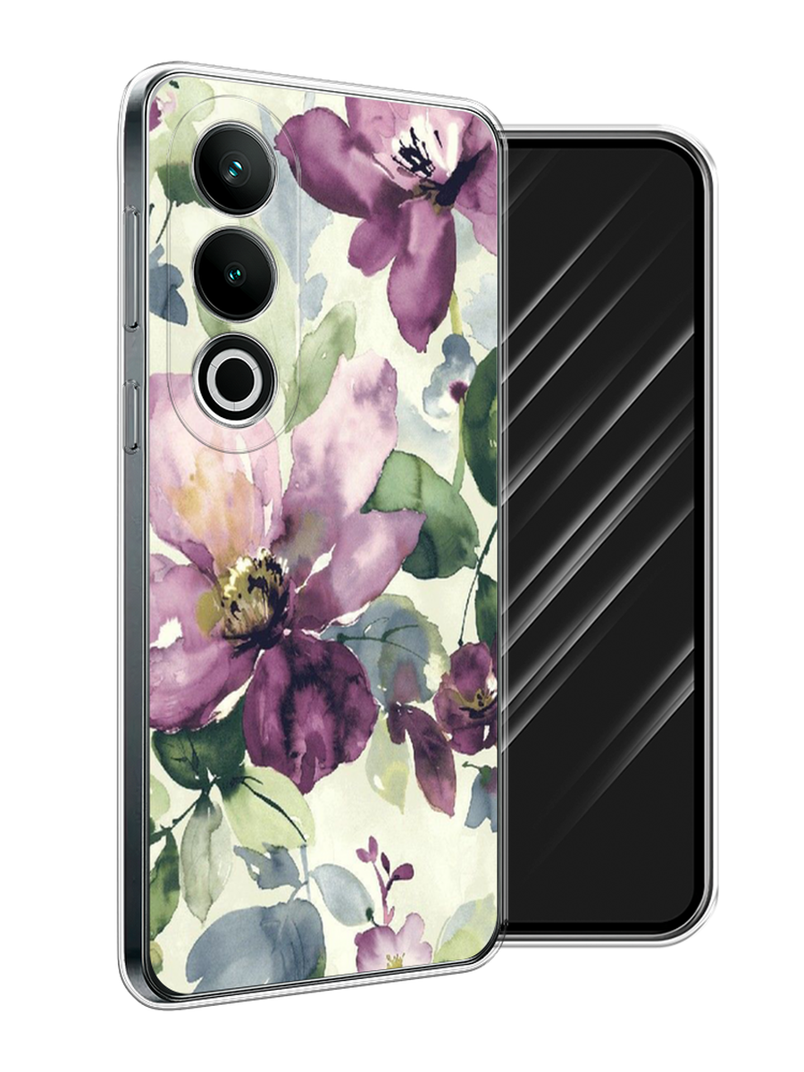 

Чехол Awog на OnePlus Nord CE4 "Сиреневые цветы-акварель", Фиолетовый, 154750-1