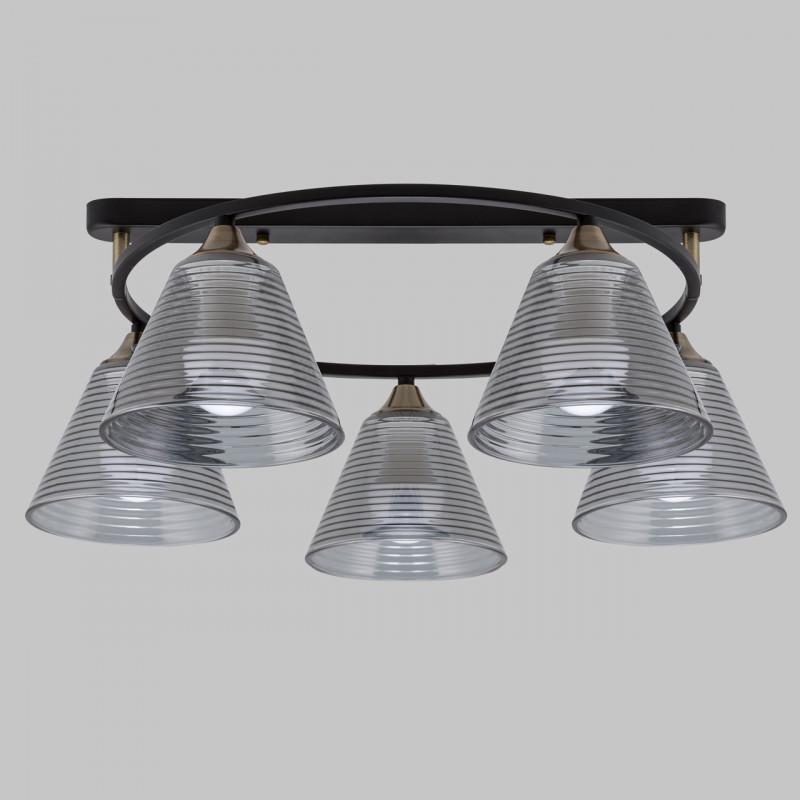 

Потолочная люстра IMEX MD.5948-5-S-BK+AB