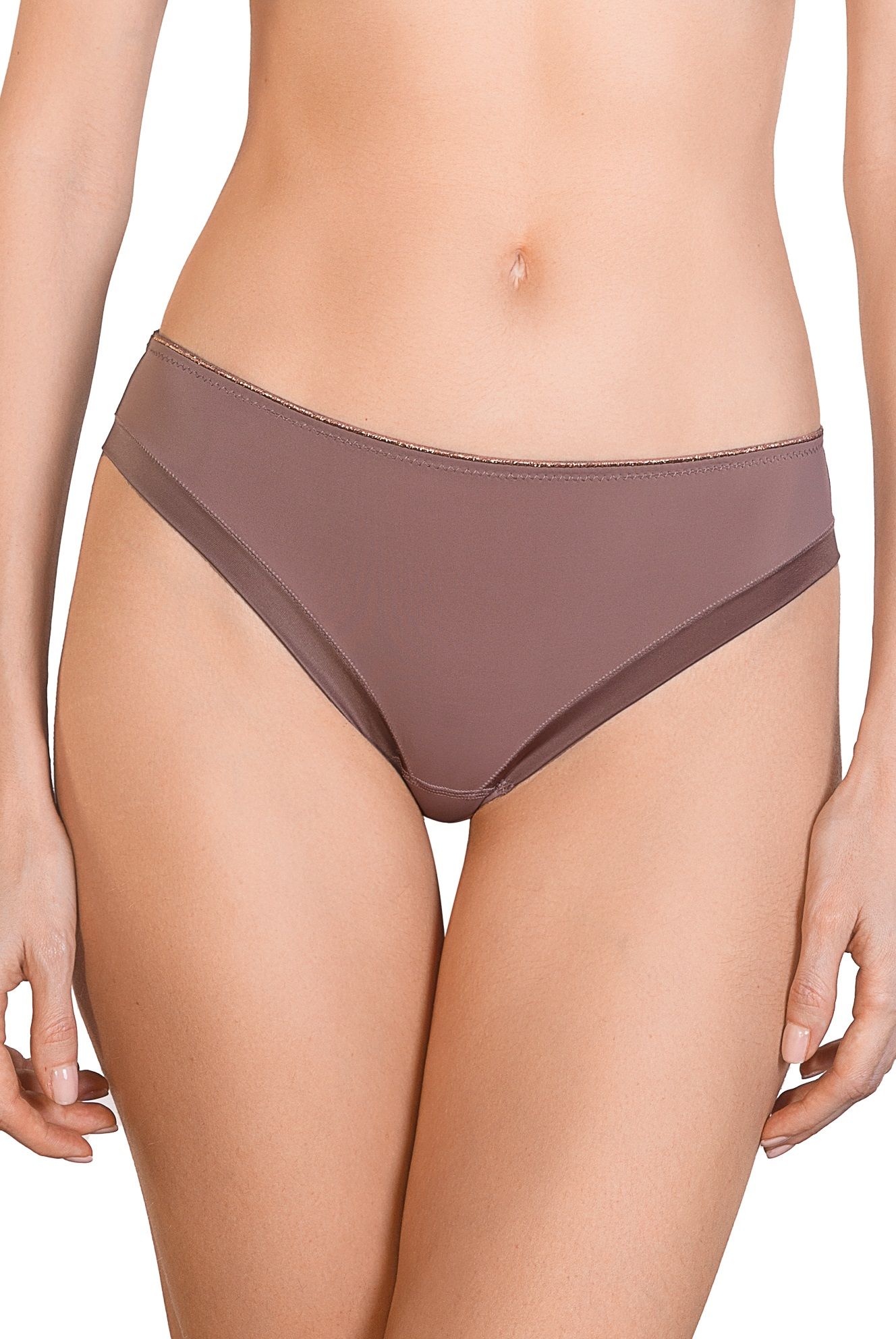 

Трусы женские Mioocchi 7836 коричневые 3, Коричневый, 7836