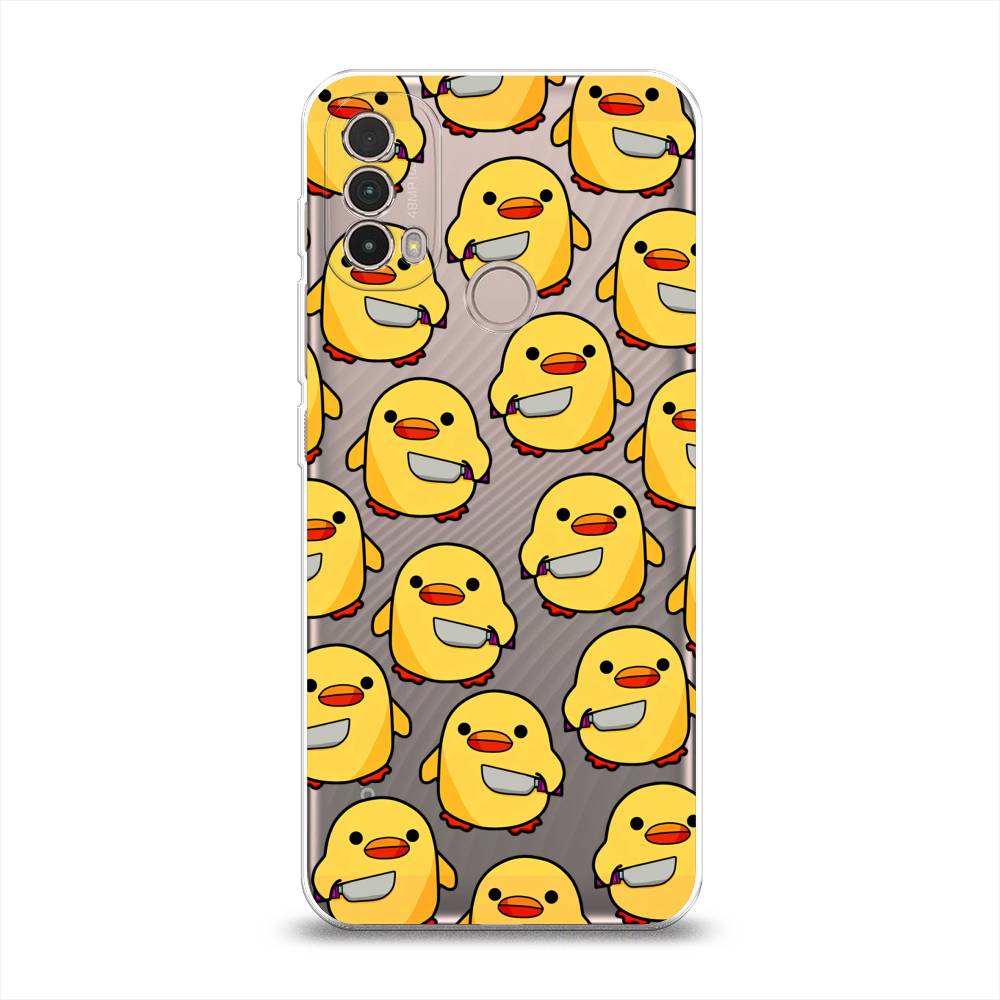 Чехол на Lenovo K14 PlusУтка с ножом