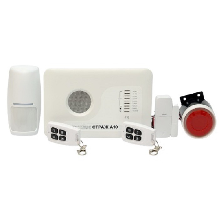 Сигнализация GSM ALFA Страж А10 видеосигнализация wi fi gsm с wifi розеткой и датчиком температуры страж око 1609211469