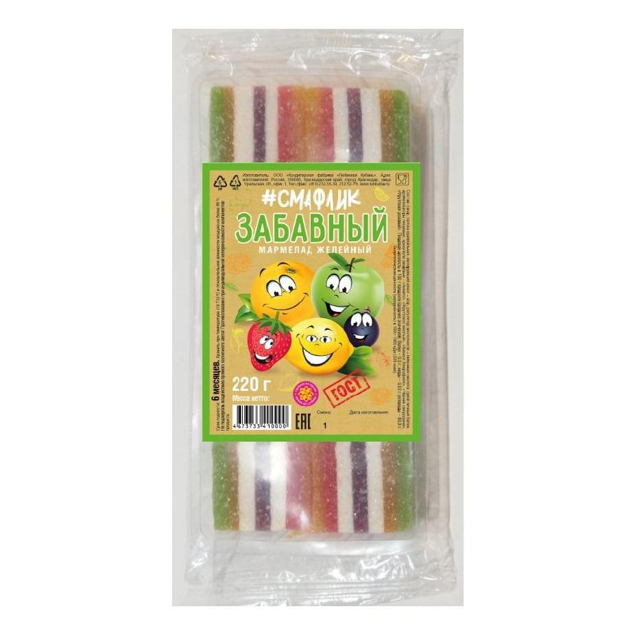 

Мармелад «Любимая Кубань» СМАФЛИК Забавный, 220 г