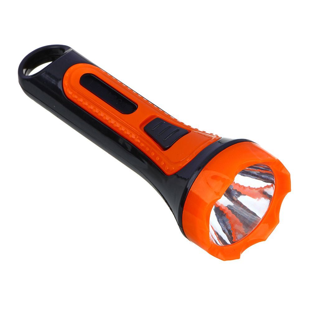 

ЧИНГИСХАН Фонарик мини 1 LED, 1xAA, пластик, 10,6х4 см 198-087, Черный;желтый;красный