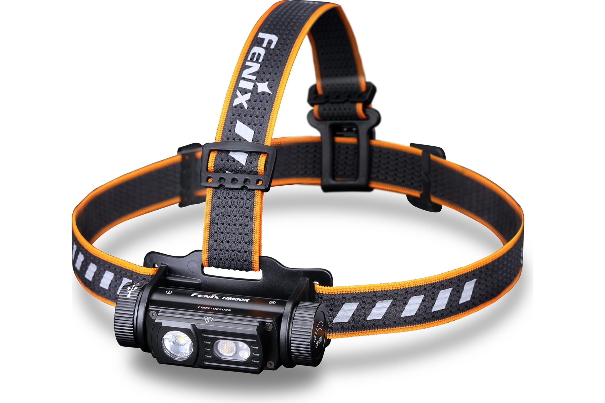 

Fenix Фонарь HM60R hm60r, Черный;оранжевый