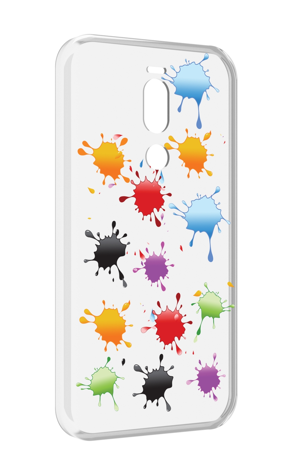

Чехол Mypads Кляксы Для Meizu X8, Прозрачный, Tocco