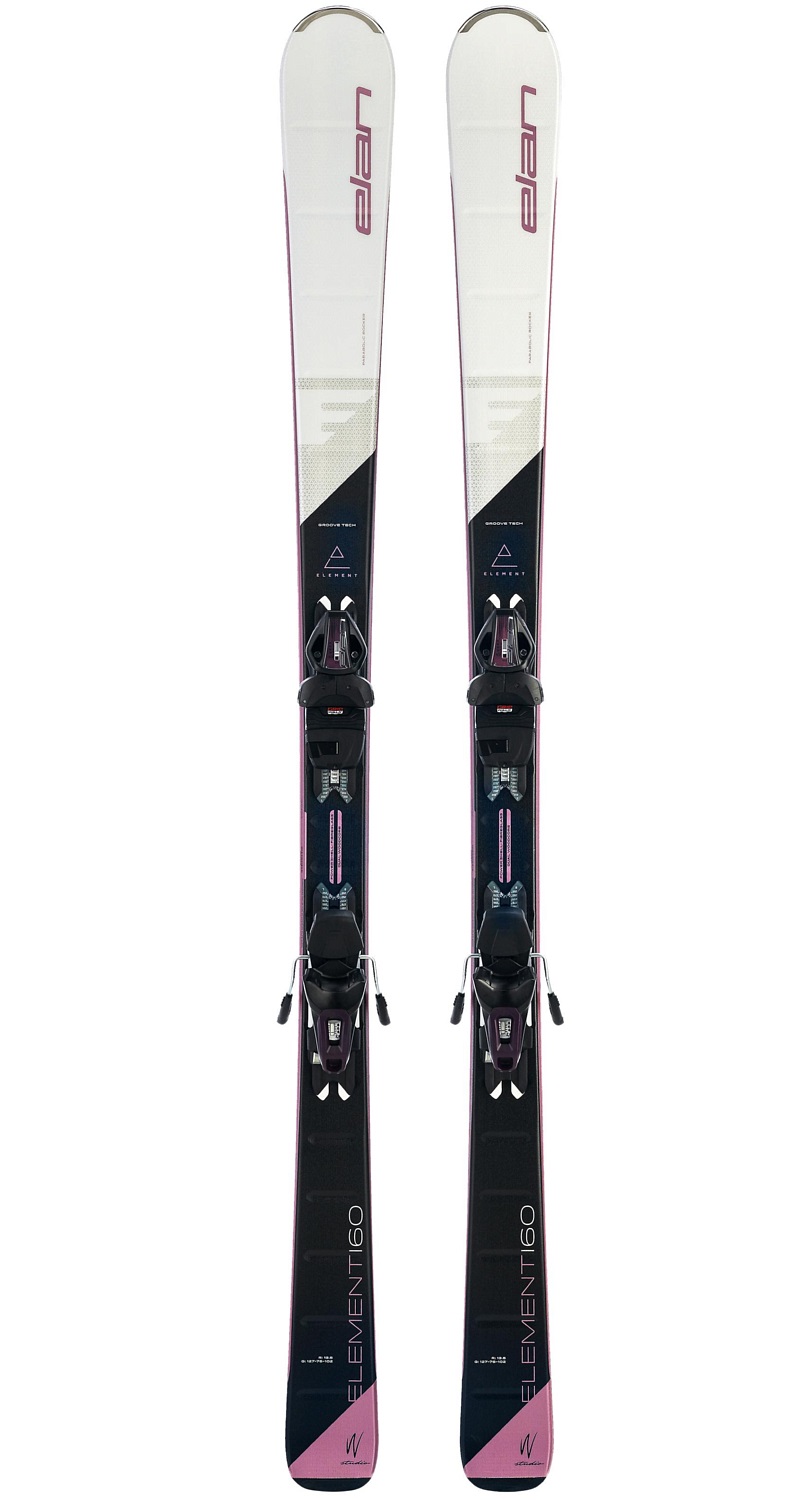 Горные лыжи Elan Element W LS + ELW 9 Shift 2022 white, 160 см