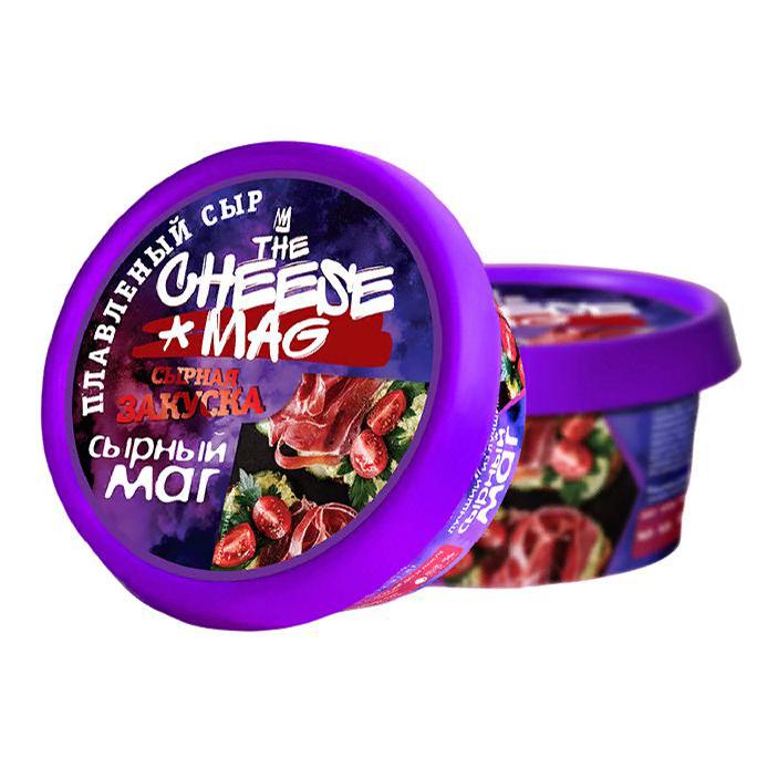 

Сыр плавленый The Cheese Mag с ветчиной 45%, 180 г