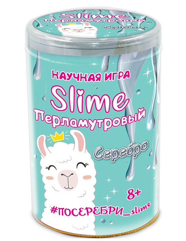 

Научная игра Серебряный перламутровый Slime Ранок 12123023Р, 12123023Р