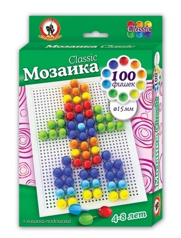 

Мозаика Classic Ракета, 100 элементов Русский стиль 03973/РС, 03973/РС