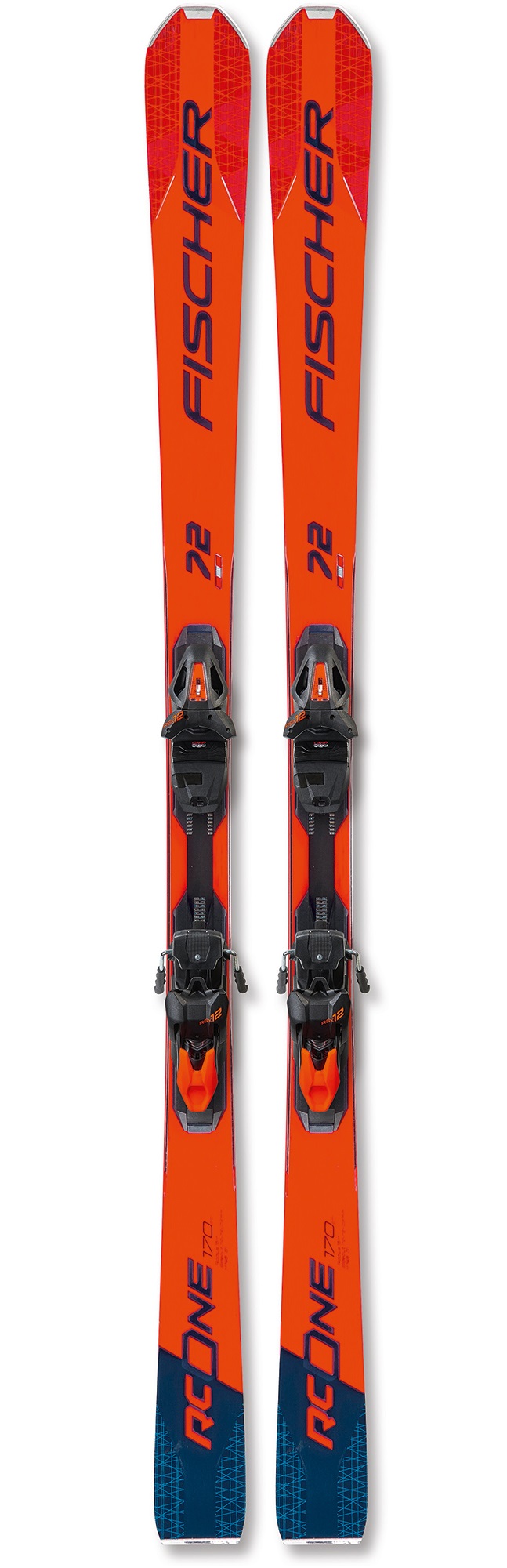 Горные лыжи Fischer RC One 72 MF + RSX Z12 PR 2020 blue/red, 182 см