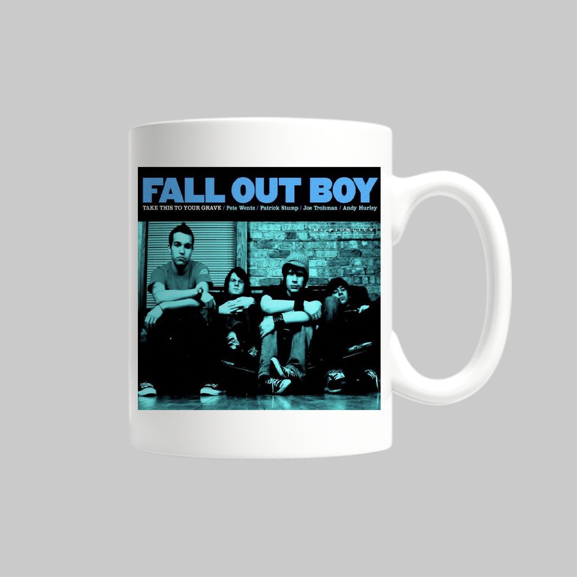 

Кружка Fall out Boy фол аут бой рок атрибутика панк