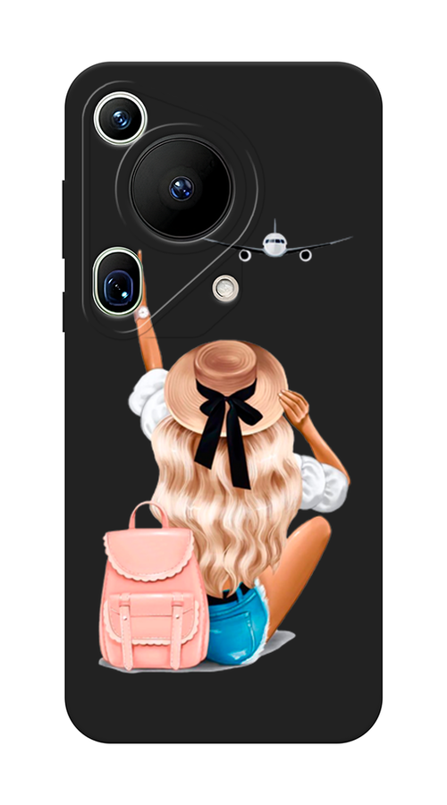 

Чехол Awog на Huawei Pura 70 Ultra "Автостопом самолетом", Бежевый;белый, 6124552-1