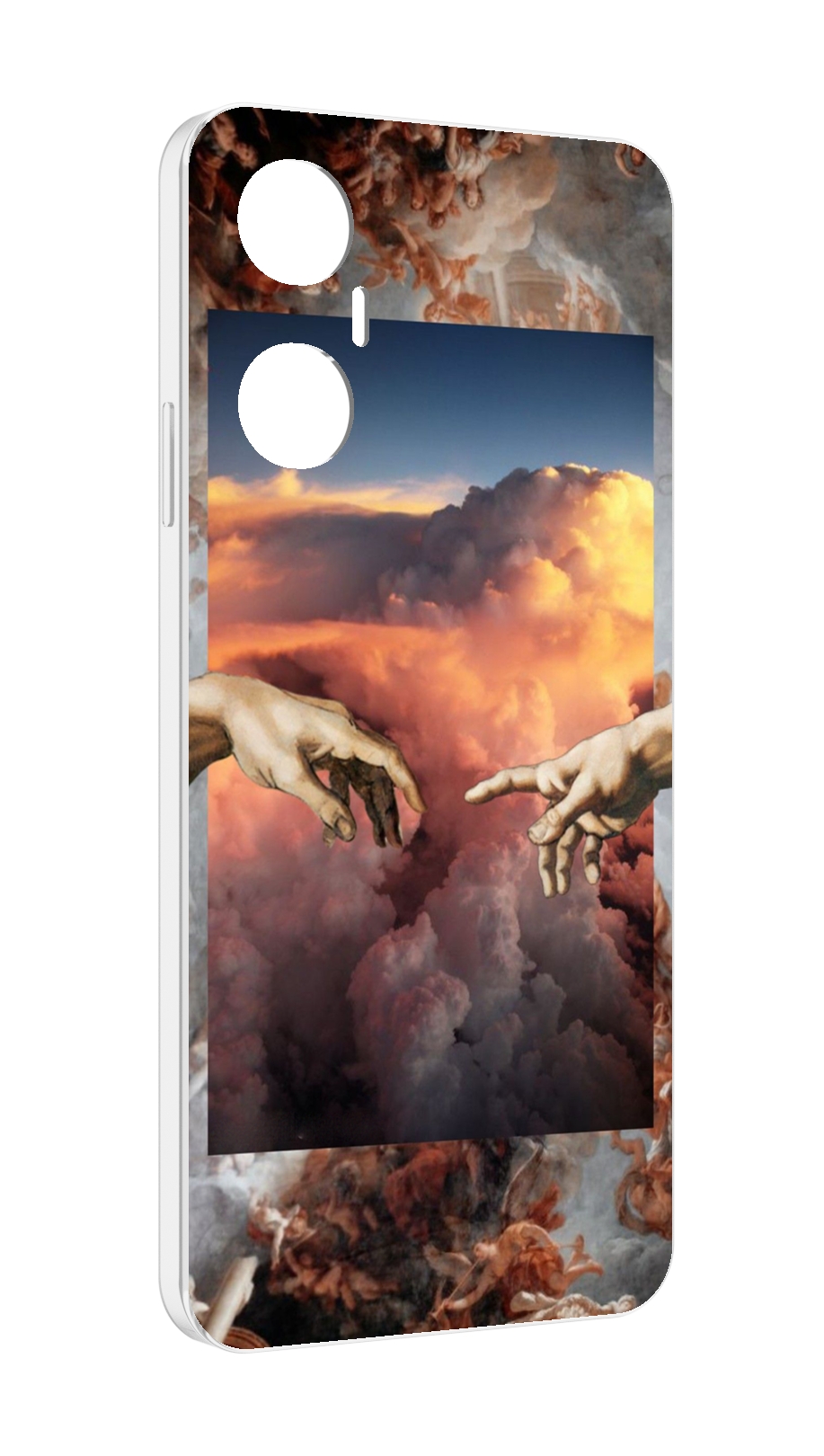 

Чехол MyPads красивая-картина для Infinix Hot 20 5G, Прозрачный, Tocco