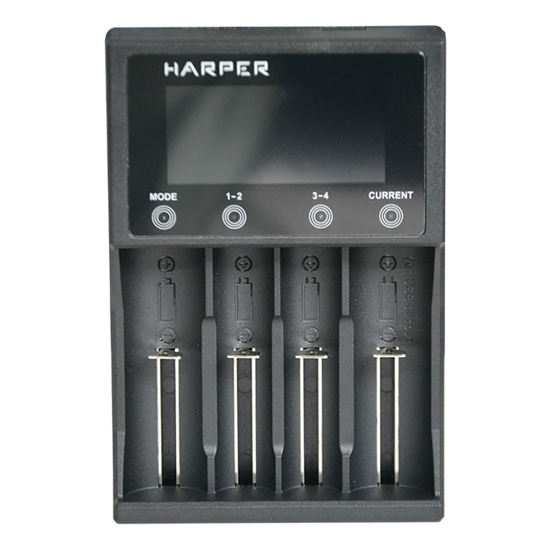 Зарядное устройство для аккумуляторов Harper M4S H00003459 зарядное устройство для аккумуляторов батареек аа ааа 18650 21700 20650 liitokala lii m4