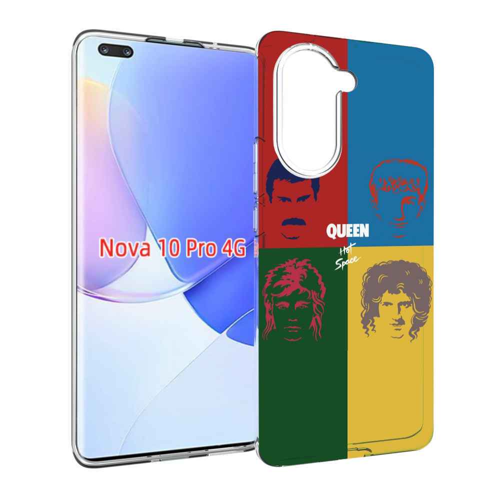 Чехол MyPads hot space queen альбом для Huawei Nova 10 Pro противоударный