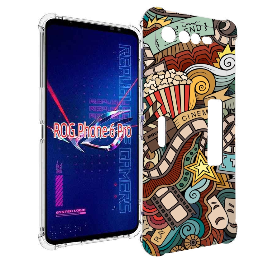 

Чехол MyPads любимое кино для Asus ROG Phone 6 Pro, Прозрачный, Tocco