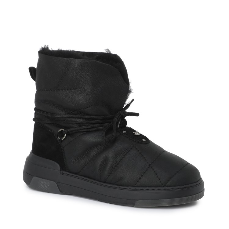 

Дутики женские Casadei 2X887T021N черные 37 EU, 2X887T021N