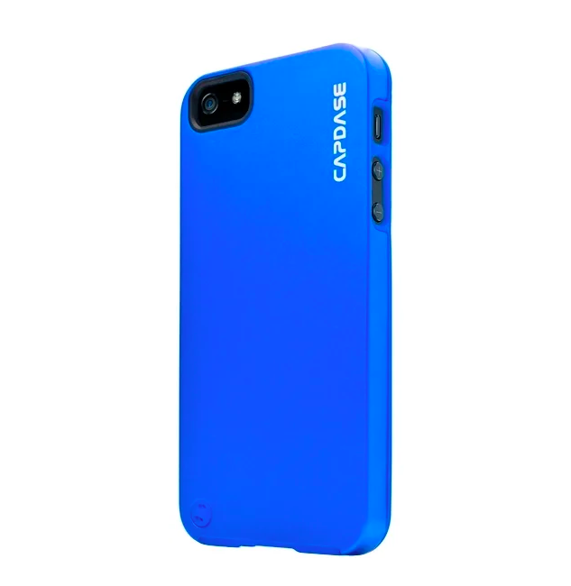 

Металлический чехол CAPDASE Alumor Jacket для Apple iPhone 5/5S / iPhone SE - голубой