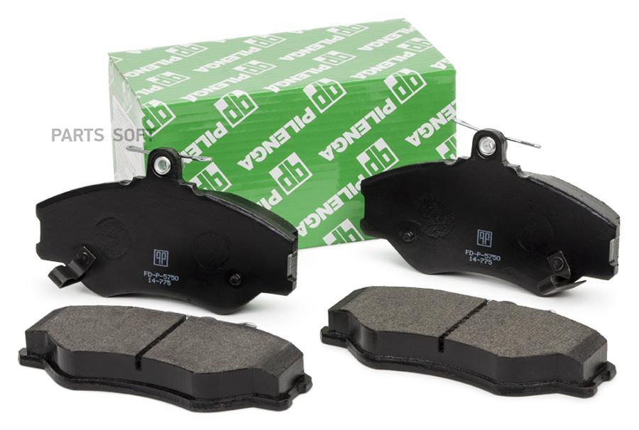 

Тормозные колодки PILENGA передние дисковые для Hyundai Porter fdp5750