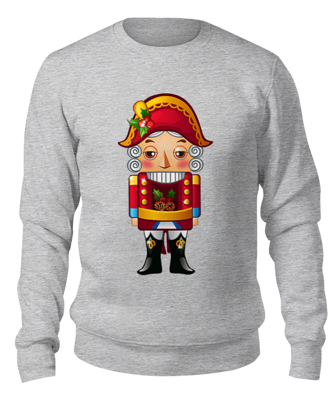

Футболка женская Printio Щелкунчик серая 2XL, Серый, Щелкунчик