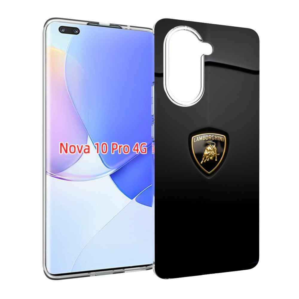 Чехол MyPads lamborghini ламба 3 для Huawei Nova 10 Pro противоударный