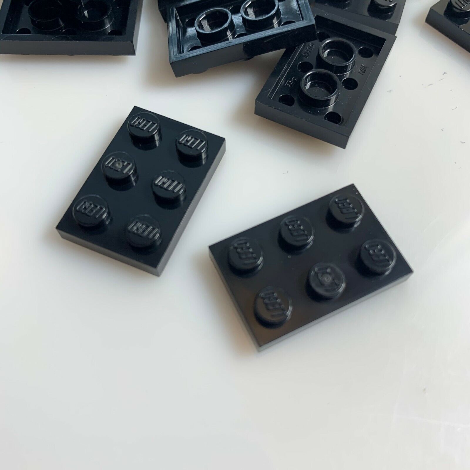 

Деталь LEGO 302126 Плитка 2X3 черная 50 шт