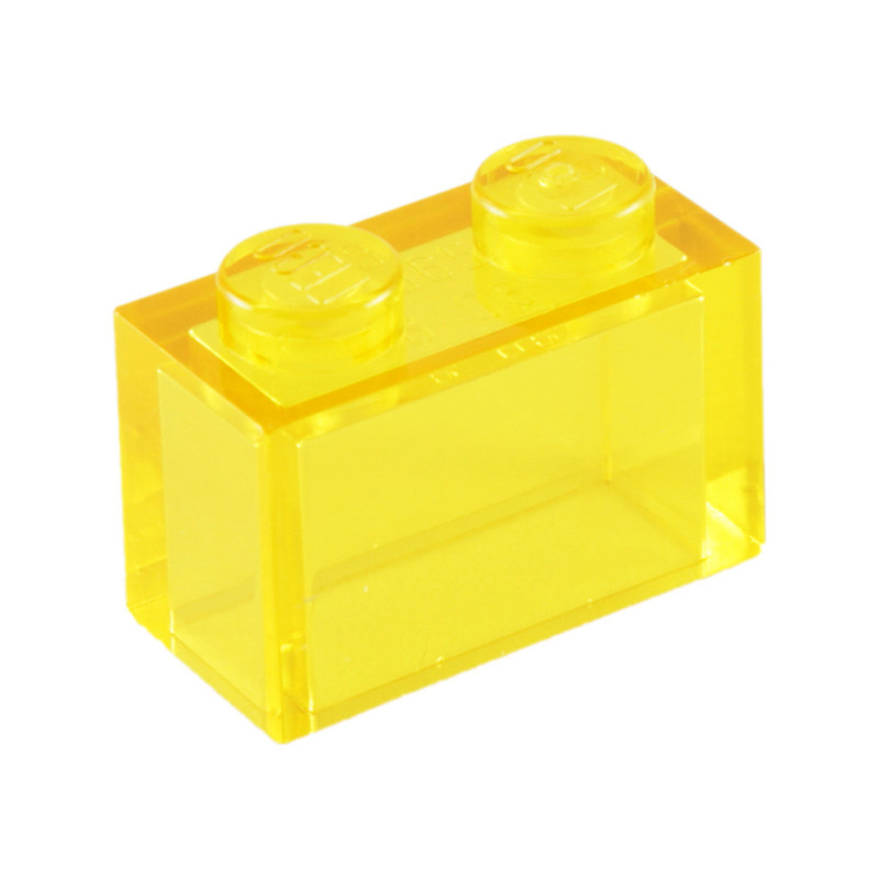 

Деталь LEGO 306544 Кирпичик 1X2 без внутреннего крепежа желтый 50 шт