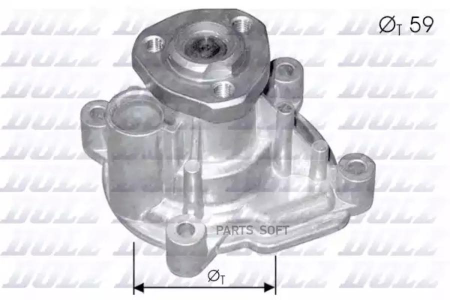 

Насос водяной skoda octavia 1z, vw golf v, passat 3c 1.6 a-218