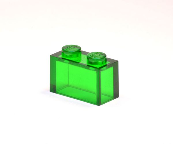 

Деталь LEGO 306548 Кирпичик 1X2 без внутреннего крепежа салатовый 50 шт