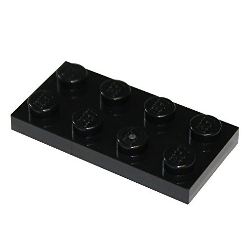 

Деталь LEGO 370926 Плитка 2X4, 3XR4 9 черная 50 шт