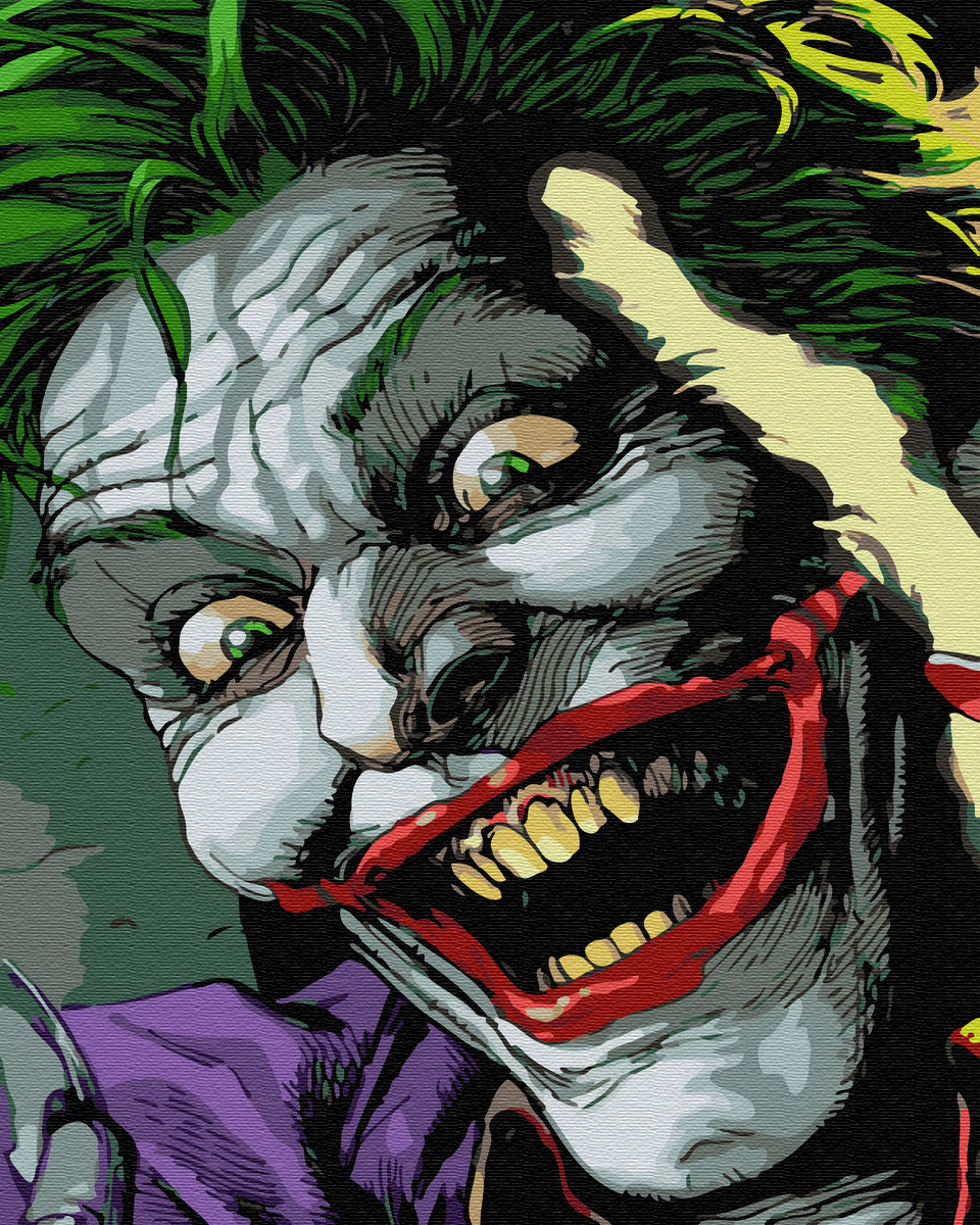 

Картина по номерам 40х50см, ВанГогВоМне - Джокер Doomsday Clock, ZX 23356, ZX 23356