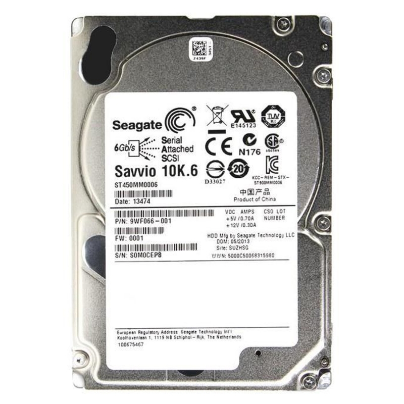 

Жесткий диск Seagate ST450MM0006 450 ГБ (124420), ST450MM0006