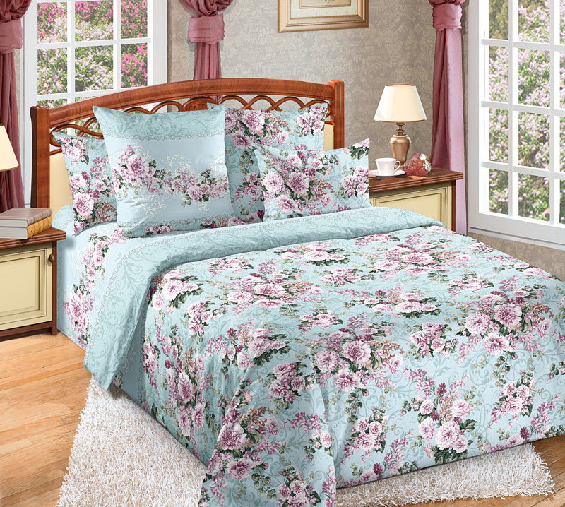 

BR-15 КПБ Бязь Офелия 2 спальный