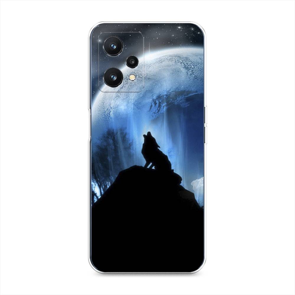 

Чехол на Realme 9 Pro "Волк 2", Синий;черный;белый, 2511150-1