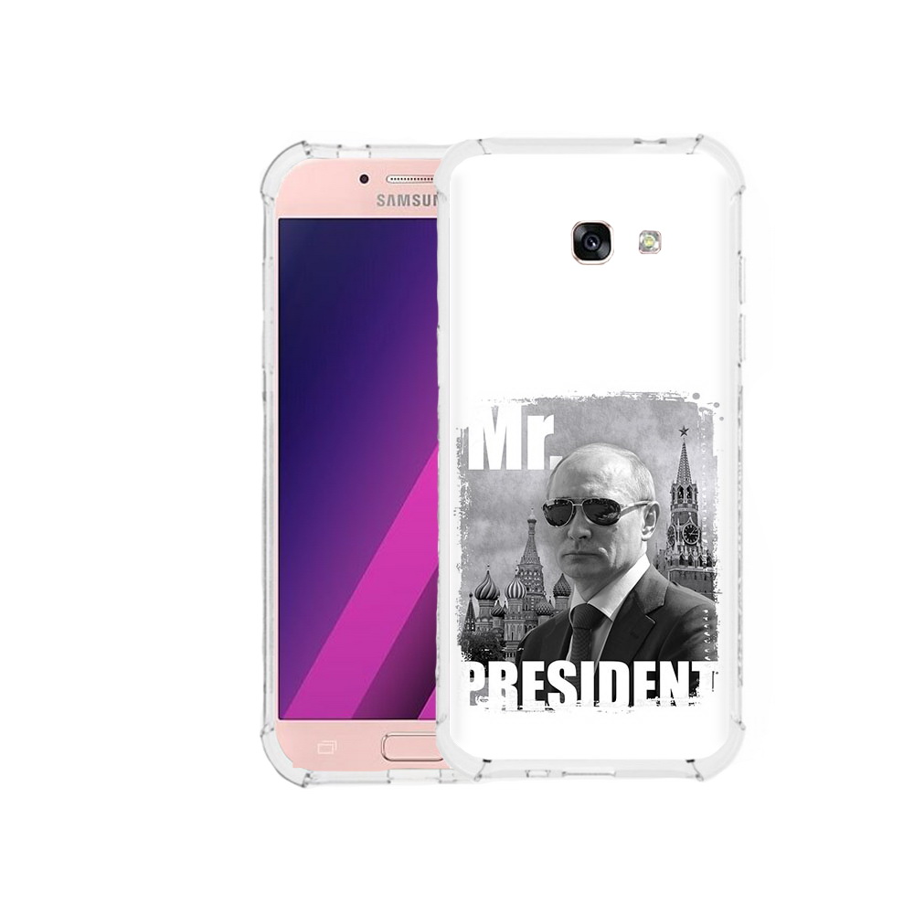 

Чехол MyPads Tocco для Samsung Galaxy A5 Путин (PT51293.578.141), Прозрачный, Tocco