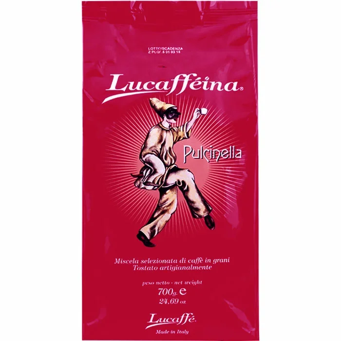 

Кофе в зернах LUCAFFE Pulcinella, 700 гр