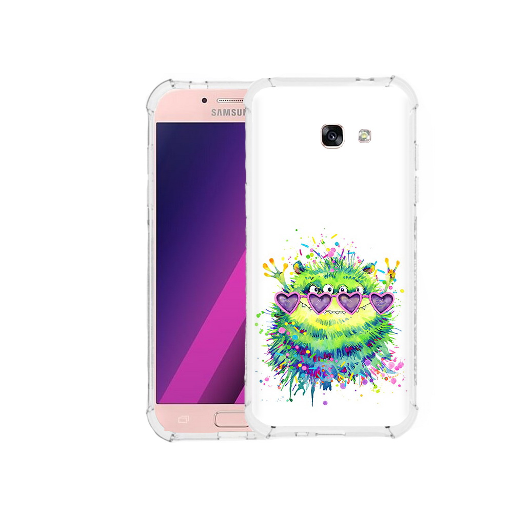 

Чехол MyPads Tocco для Samsung Galaxy A5 Пушистый персонаж (PT51293.578.142), Прозрачный, Tocco