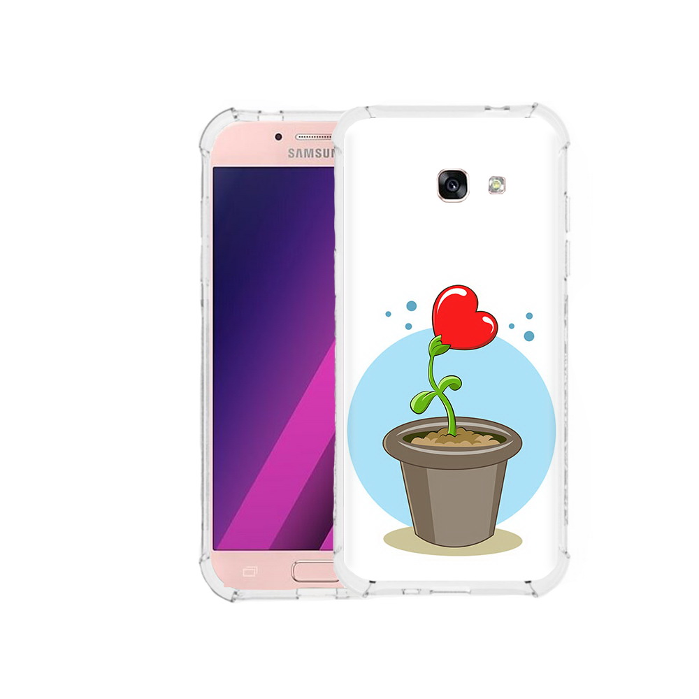 

Чехол MyPads Tocco для Samsung Galaxy A5 Растение любви 14 февраля (PT51293.578.145), Прозрачный, Tocco