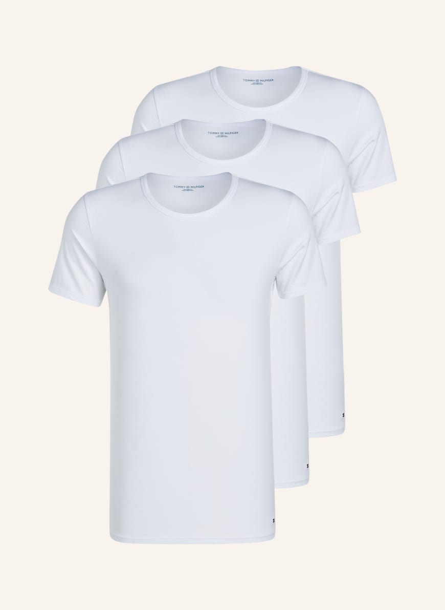 

Комплект футболок мужских Tommy Hilfiger 1000189543 белых S (доставка из-за рубежа), 1000189543