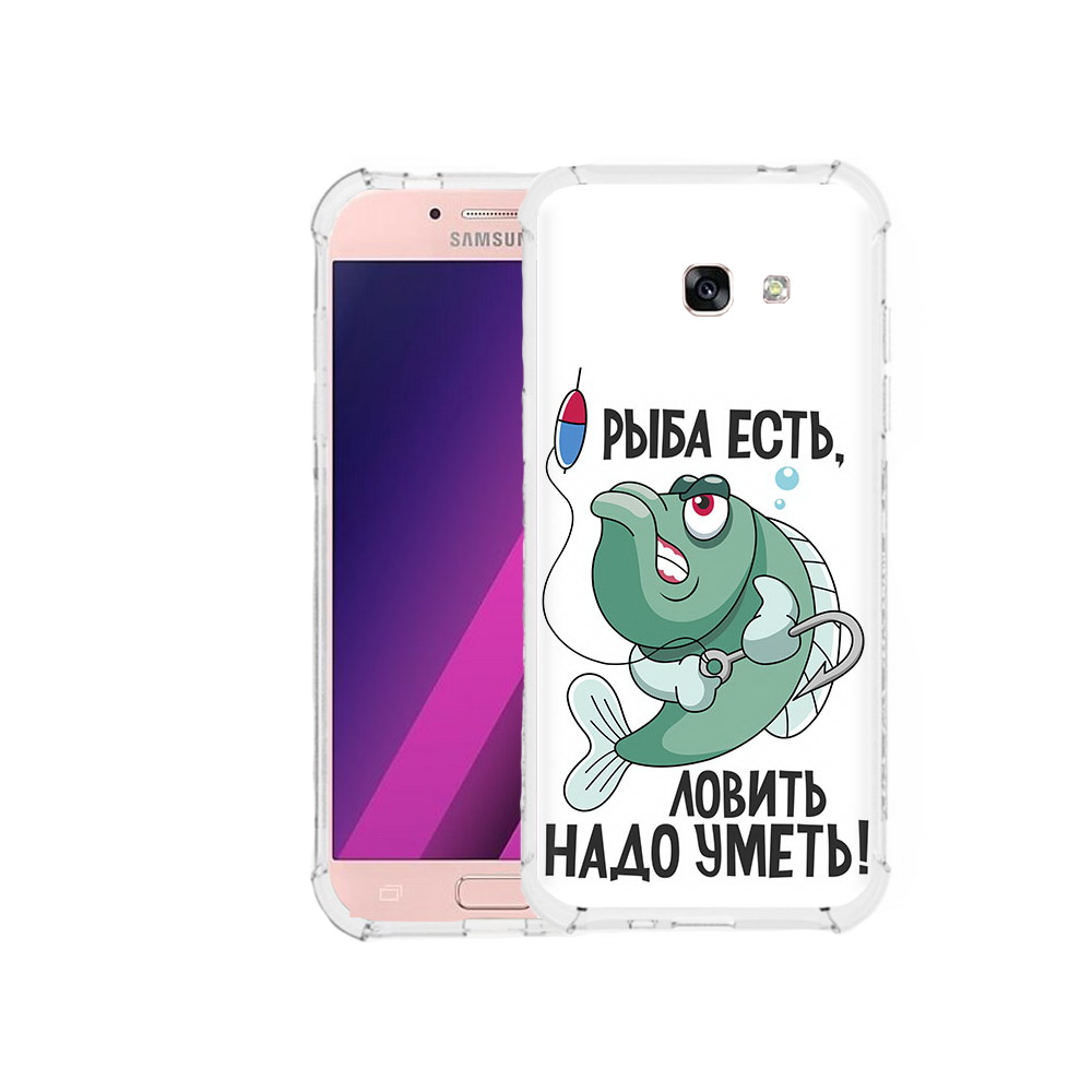 

Чехол MyPads Tocco для Samsung Galaxy A5 Рыба есть ,ловить надо уметь (PT51293.578.148), Прозрачный, Tocco