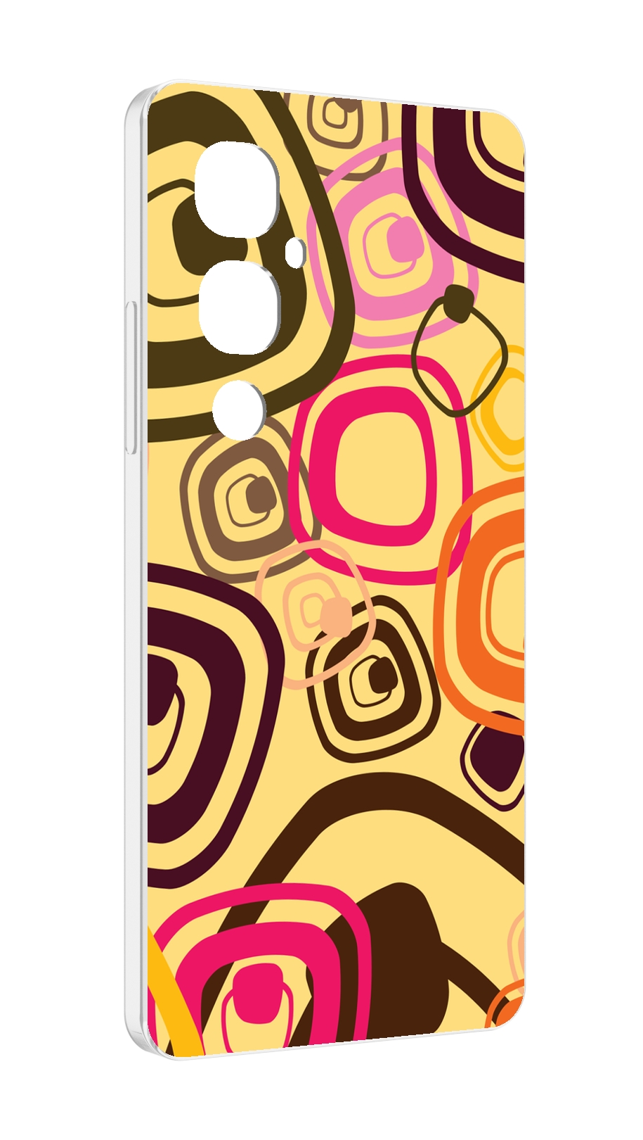 

Чехол MyPads абстракция-на-желтом-фоне для Tecno Pova 4 Pro, Прозрачный, Tocco