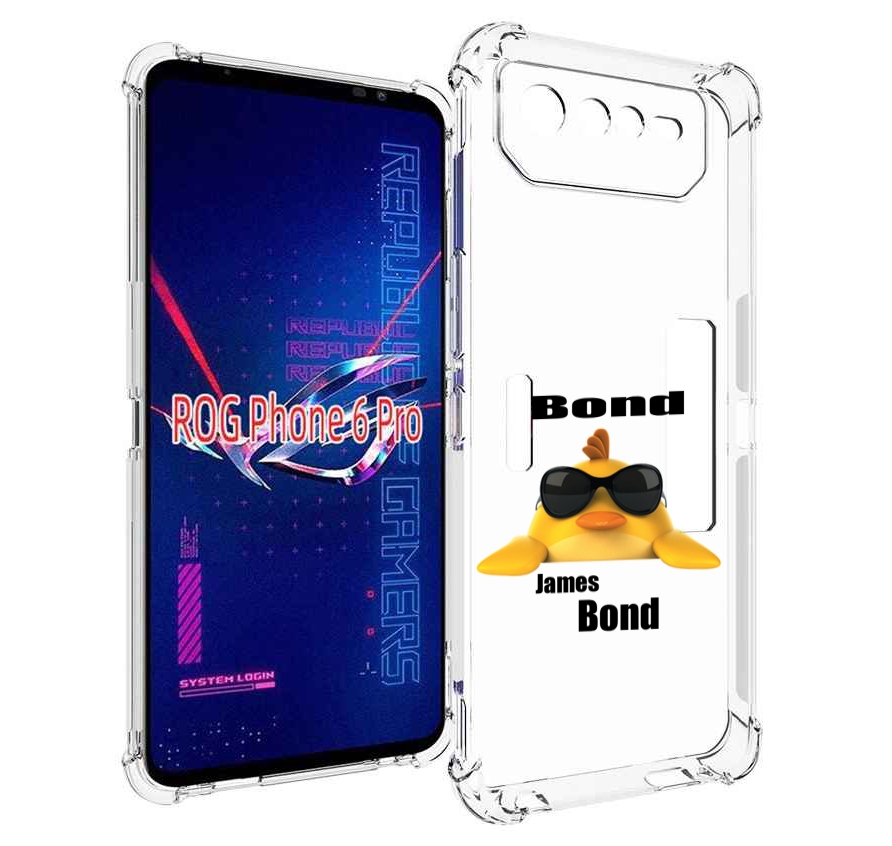 

Чехол MyPads бонд для Asus ROG Phone 6 Pro, Прозрачный, Tocco