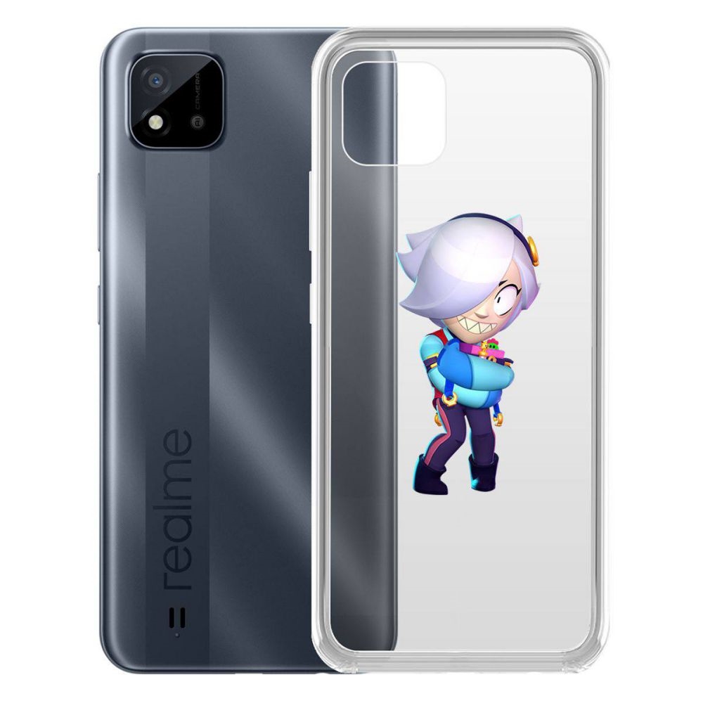 

Чехол-накладка Brawl Stars-Колетт для Realme C11